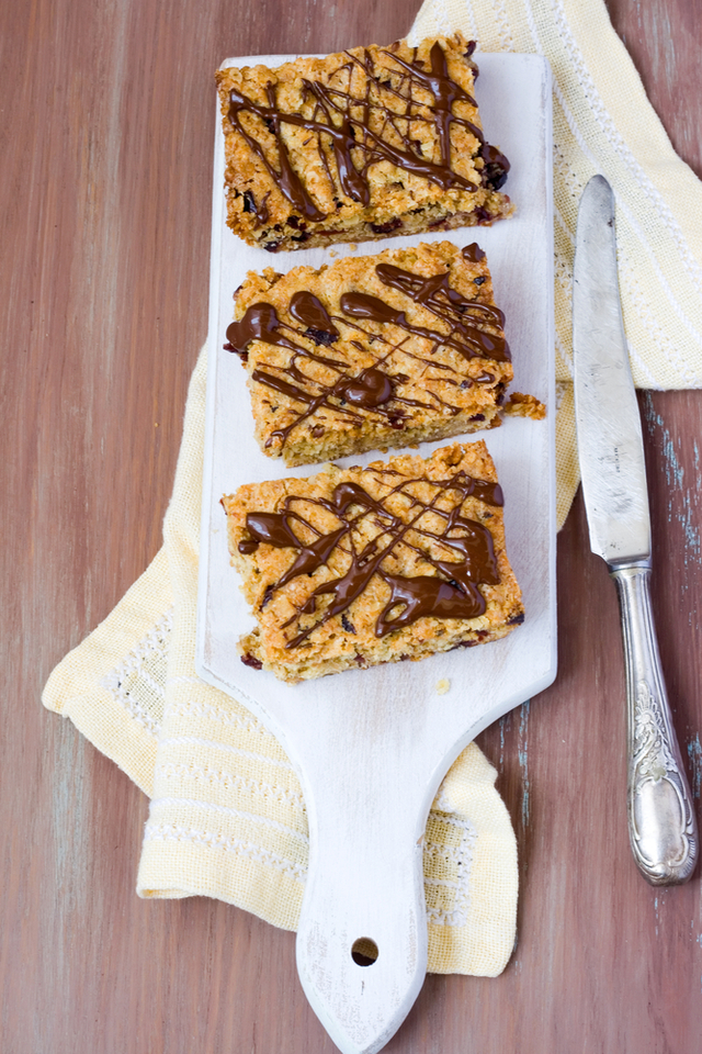 Chocolate covered flapjacks