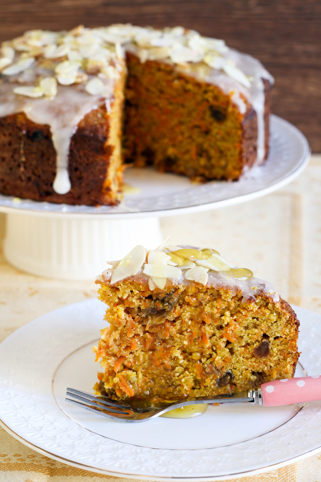 Delicious carrot cake