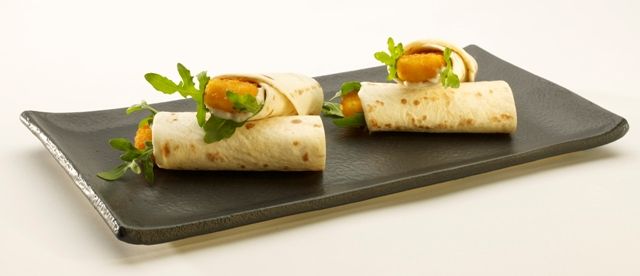 Fish finger wraps