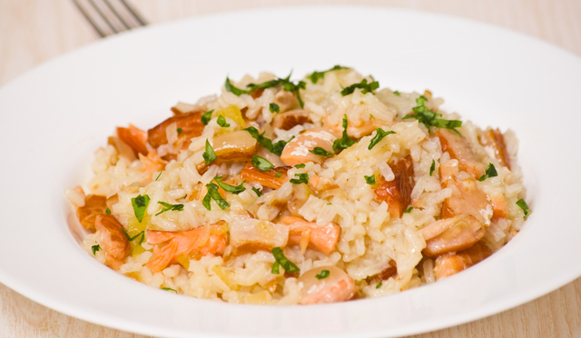 Lemon Risotto With Smoked Salmon Mummypages Ie