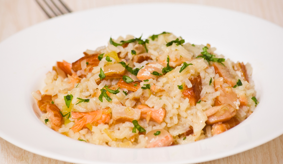 Lemon risotto with smoked salmon | MummyPages.ie