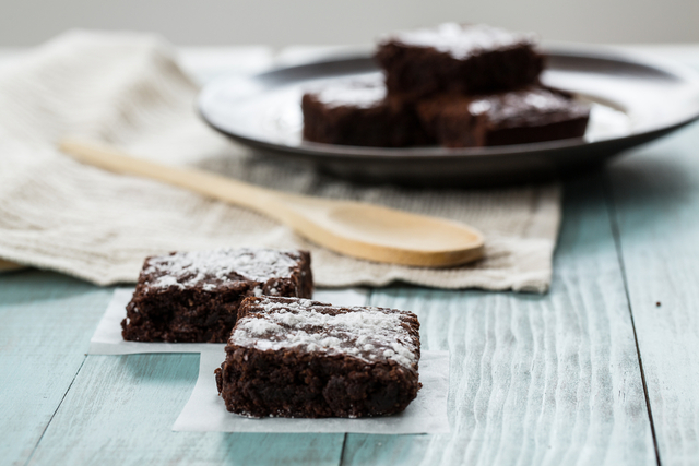 Gluten free avocado brownies