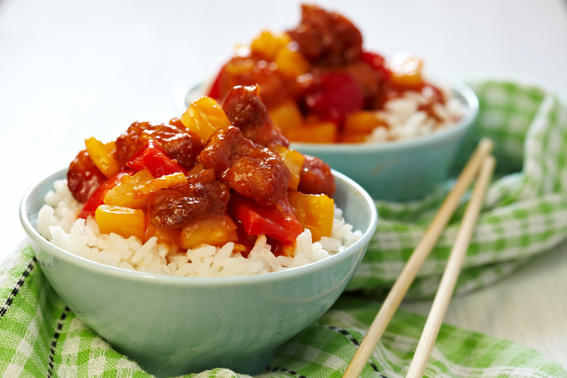 Classic sweet and sour chicken