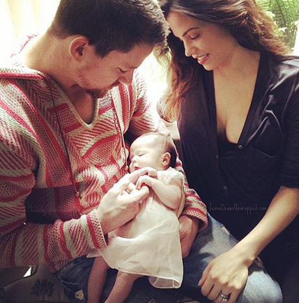 Channing and Everly May Tatum
