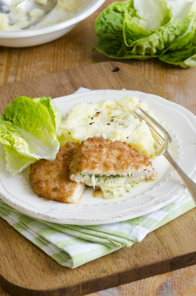 Homemade chicken Kiev’s