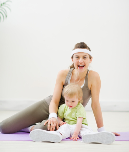 5 easy exercises you can do with baby