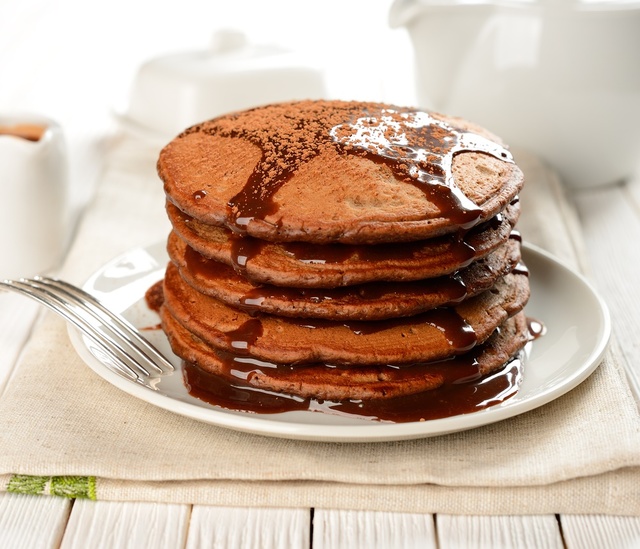 Chocolate pancakes