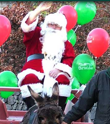 Santa at Bunratty