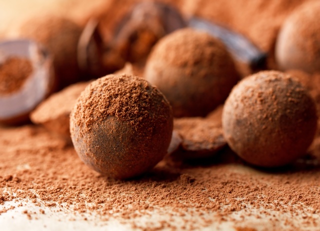 Gluten-free chocolate truffles