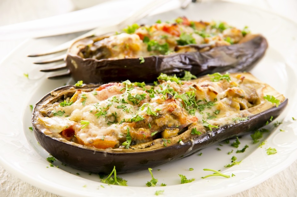 Stuffed aubergines | MummyPages.ie