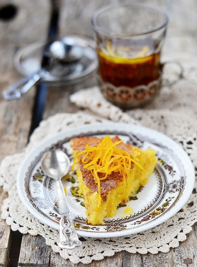 Polenta cake