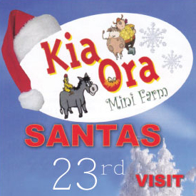 Santa at Kia-Ora Mini Farm