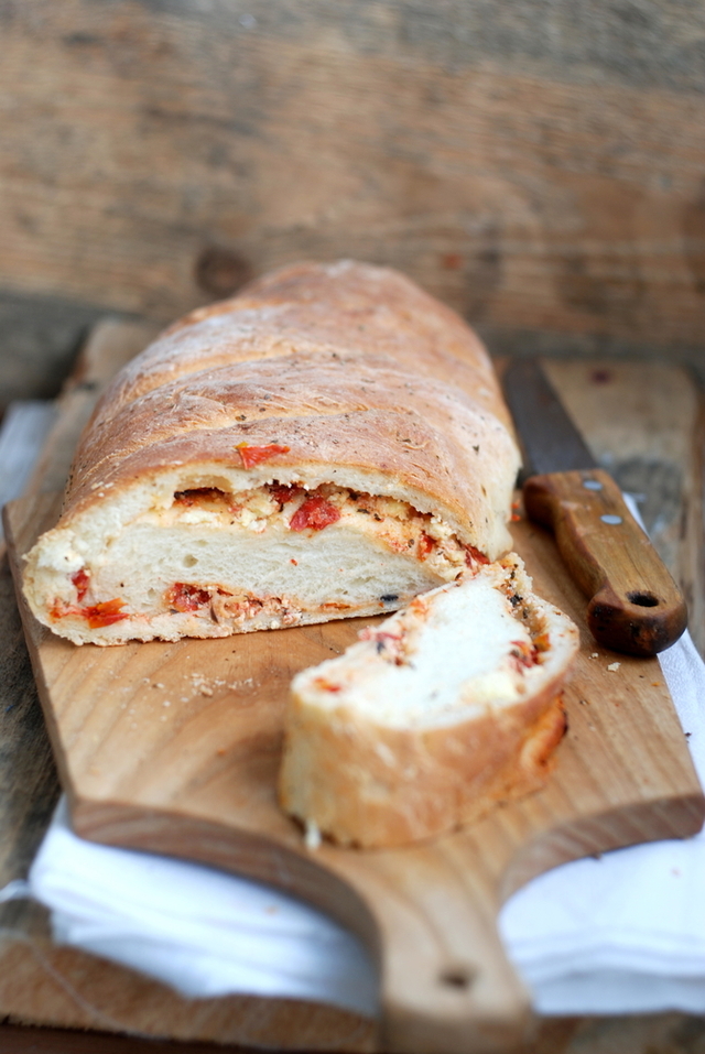 Gluten-free sun dried tomato loaf