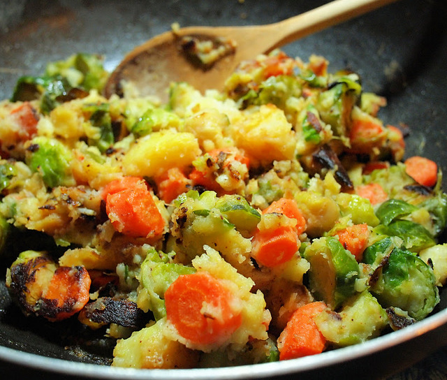 Classic bubble and squeak