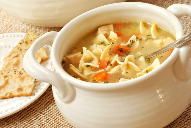 Turkey noodle soup