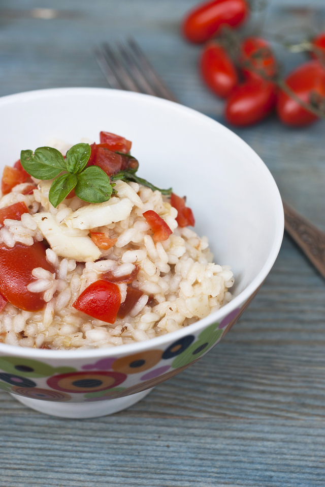 Tomato risotto