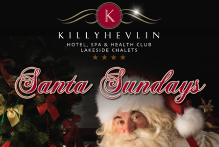 Santa Sundays at Killyhevlin Hotel 