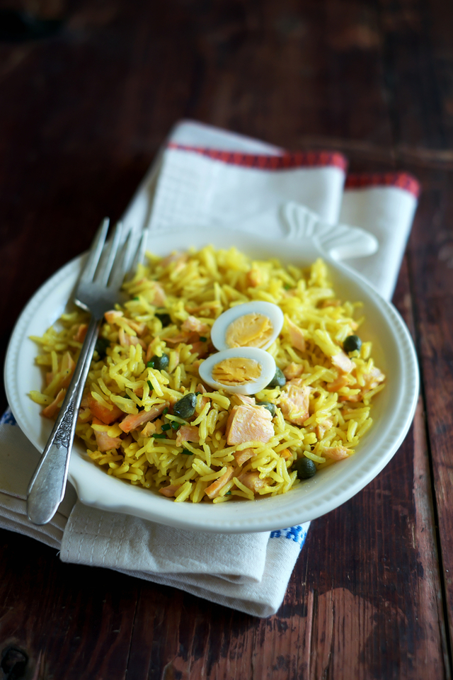 Spiced fish kedgeree