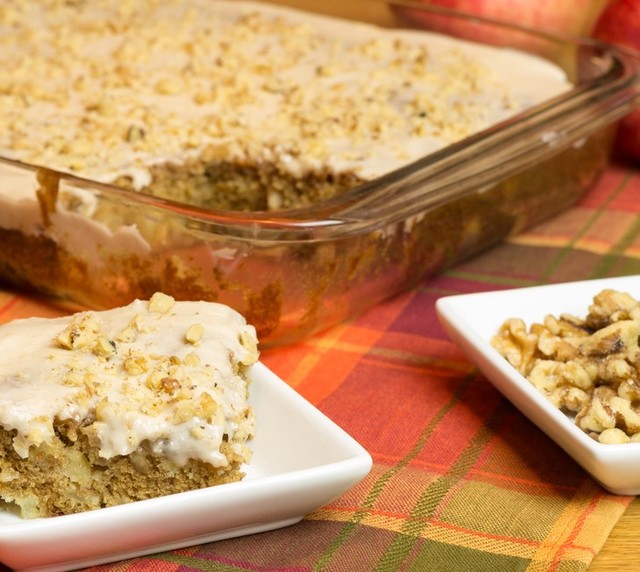 Walnut and coffee cake