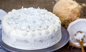 Coconut ultimate cream cake