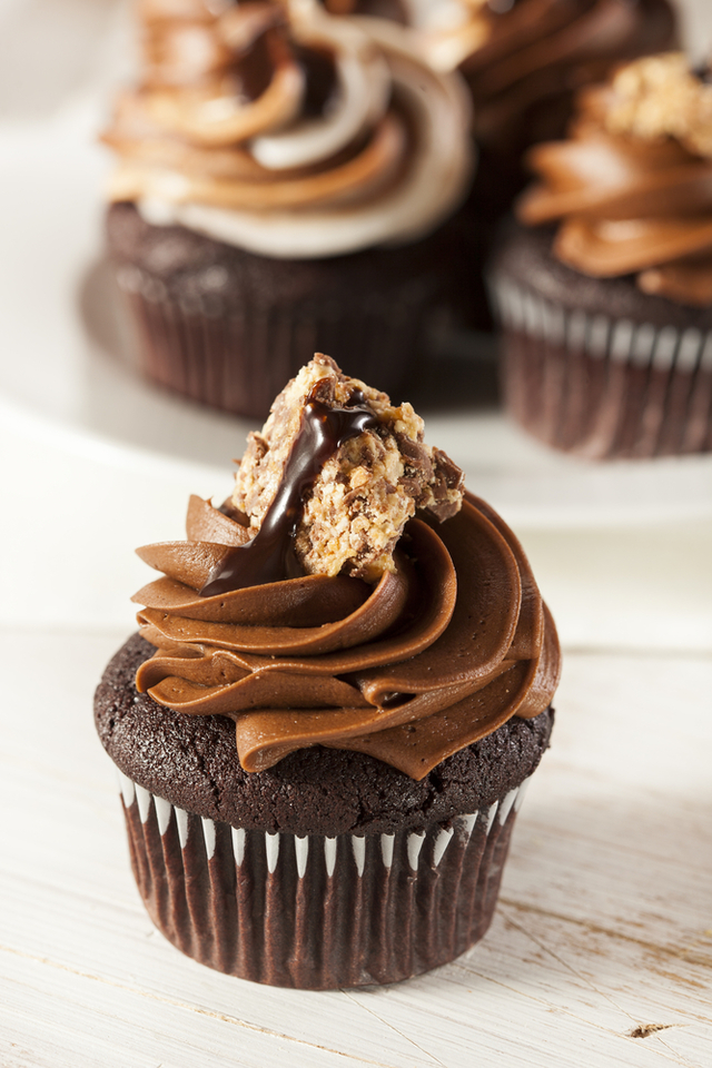 Snicker cupcakes