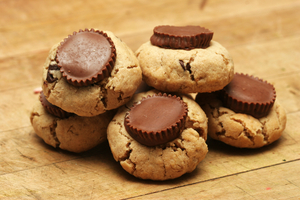Peanut butter cup cookies