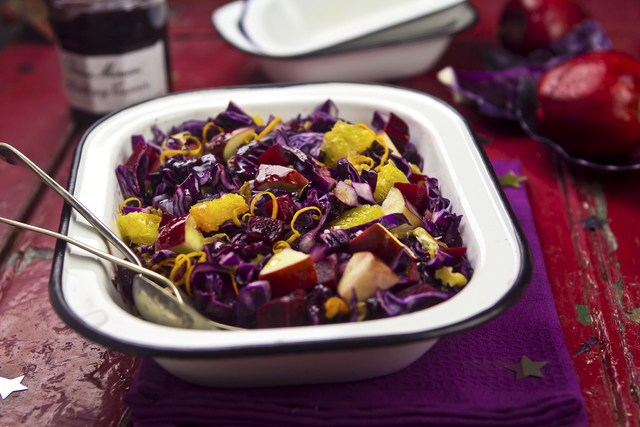 Seasonal spiced cabbage