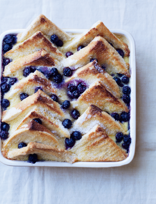 Blueberry bread and butter pudding | MummyPages.ie