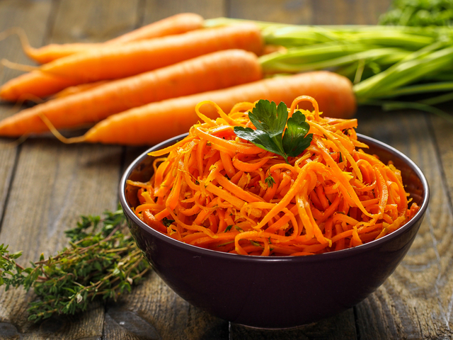 Spiced carrot salad