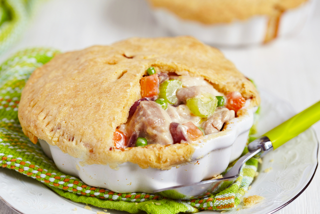 Turkey pot pie