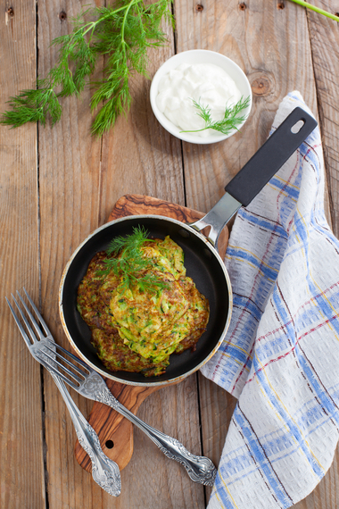 Savoury courgette fritters | MummyPages.ie