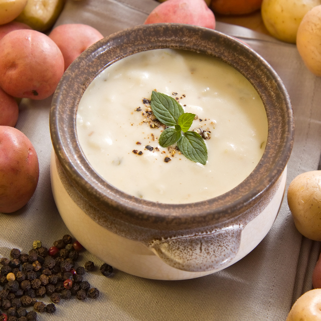 Cream of potato soup