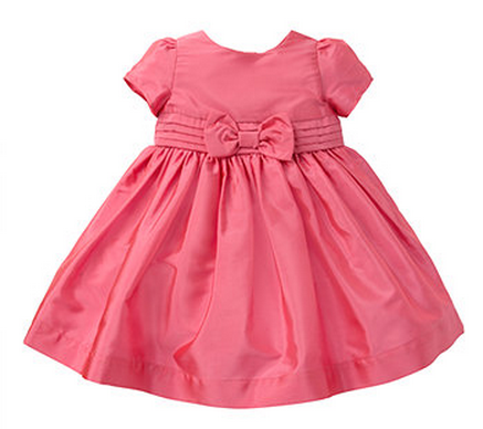 Pink Taffeta Dress