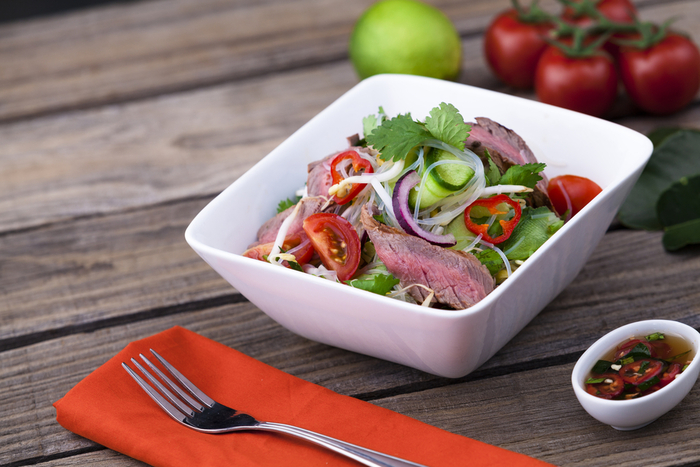 Asian beef salad