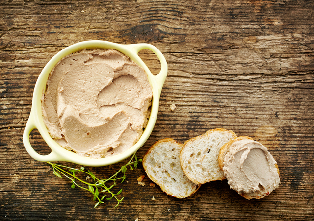 Chicken liver pâté 