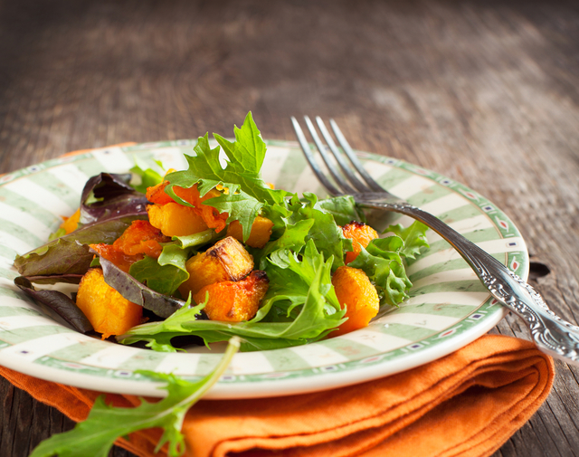 Butternut squash salad 