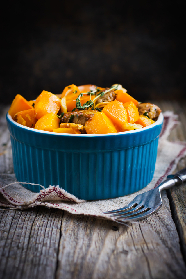 Spiced squash salad 