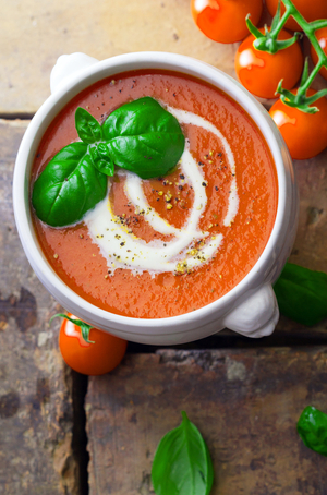 Slow cooker cream of tomato soup