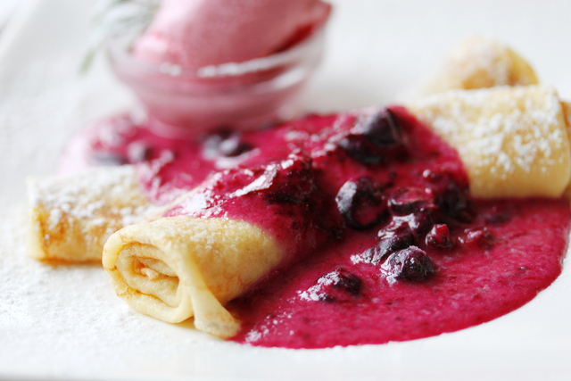 HB Raspberry Ripple pancakes