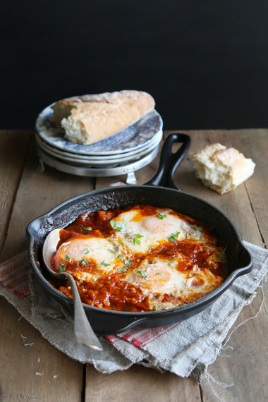 One pot egg and tomato sauce supper | MummyPages.ie