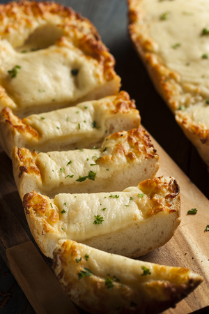 Garlic and melted cheese wedges