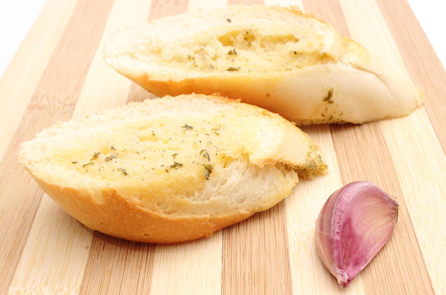 Grilled garlic French bread