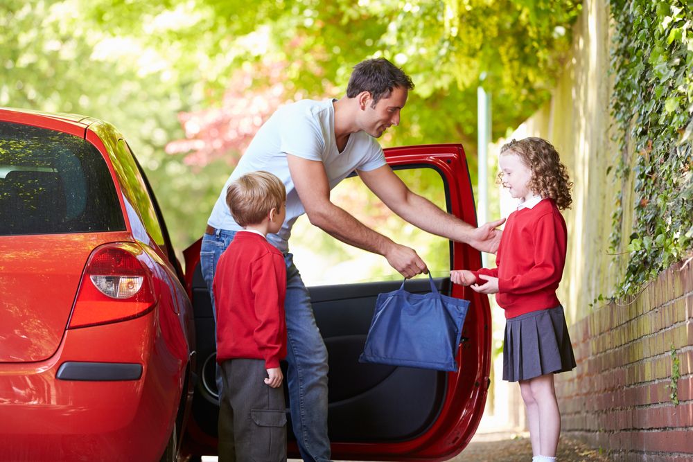 Car safety when driving your child to school