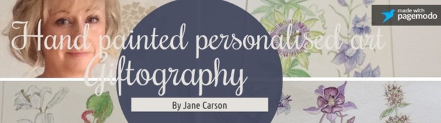Giftography name illustrations