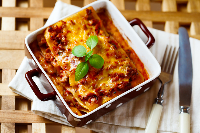 Quick lasagne