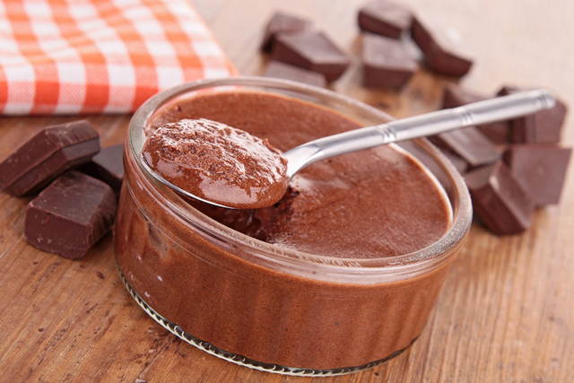 Eggless chocolate mousse