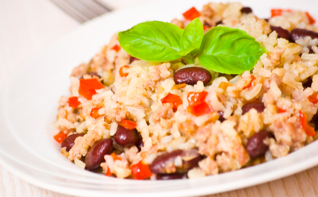 One-pot Mexican beans and rice