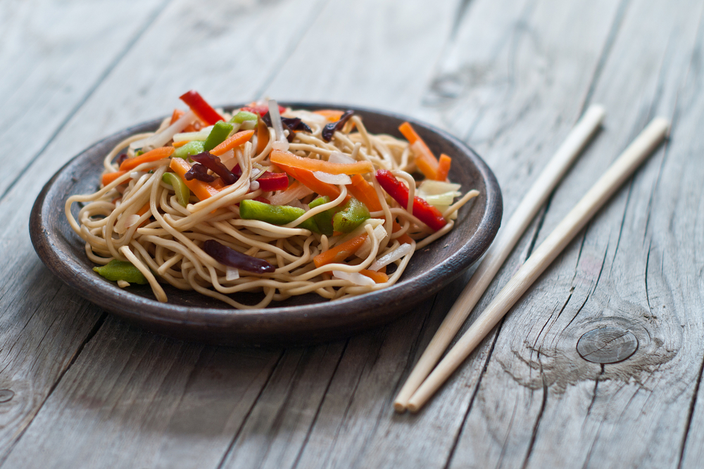 Fivespice noodles with mixed vegetables MummyPages.ie