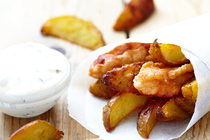 Crispy fish nuggets and sweet potato wedges | MummyPages.ie