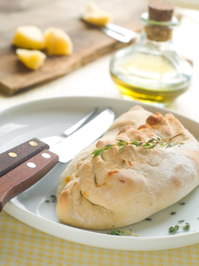 Fish calzones